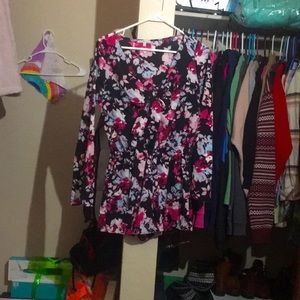 floral womens size small romper